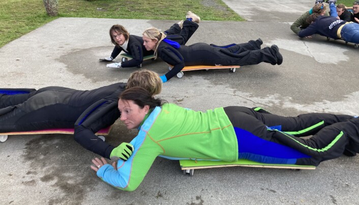 Viken Warriors i gang med trening til runde 1 Viken Warriors i gang med trening til runde 1