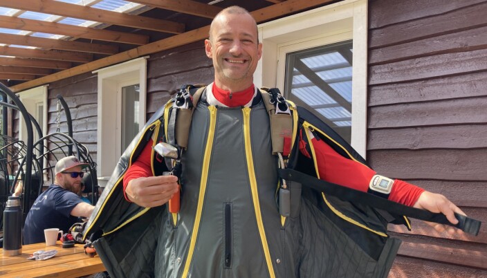 Daniel suiting up for runde 2 på NM 2020 Daniel suiting up for runde 2 på NM 2020