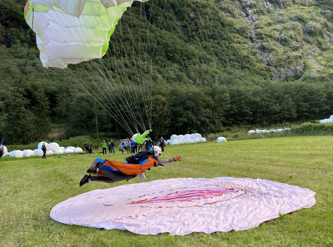 Nicholas Reyes med en glimrende landing, Voss Gloss 2020 Nicholas Reyes med en glimrende landing, Voss Gloss 2020