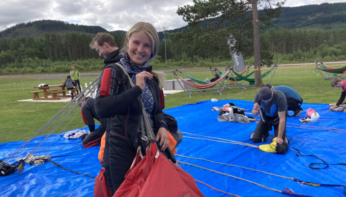 Nadia Jørgenrud, og lagkameratene fra Agera (i bakgrunnen) har blitt landslag i FS4 Nadia Jørgenrud, og lagkameratene fra Agera (i bakgrunnen) har blitt landslag i FS4