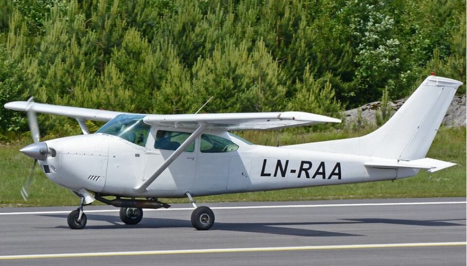 LN-RAA flyr året rundt på Hamar