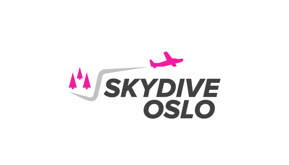 Den nye logoen til Skydive Oslo