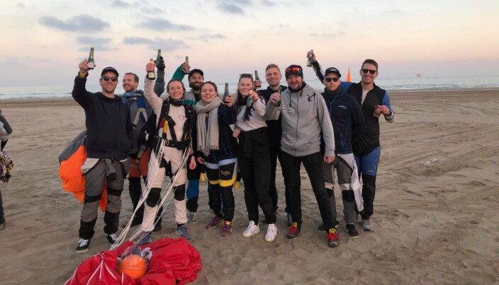 Champagnekasse på nyttårsaften 2019. Bildet er fra klubbtur til Castellòn i Spania. Champagnekasse på nyttårsaften 2019. Bildet er fra klubbtur til Castellòn i Spania.