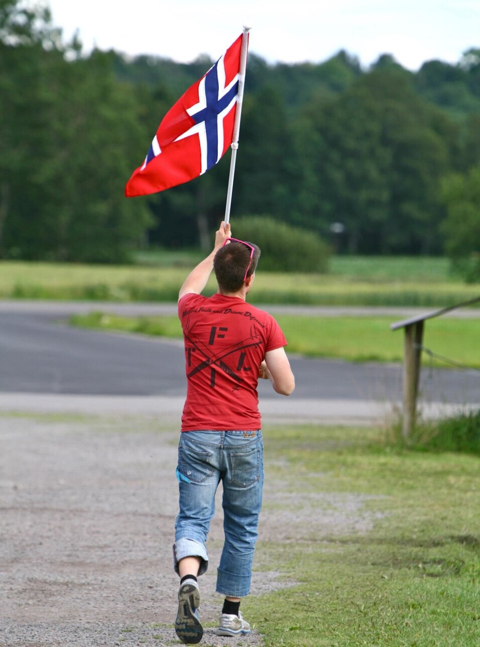 Cheerleader på NM 2011