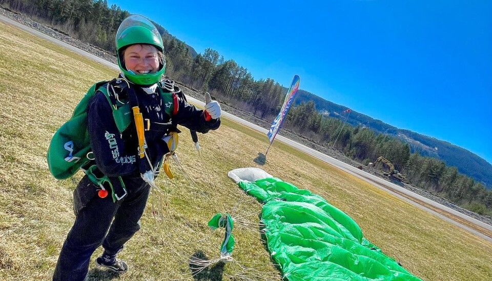 Glad elev på Voss, April 2021