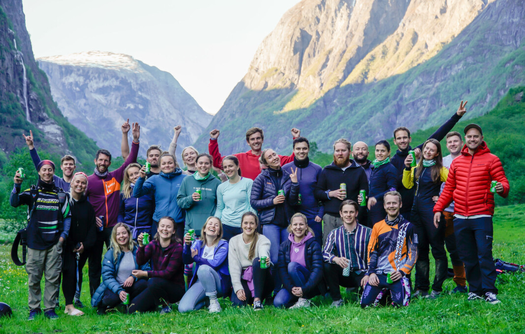 Glade deltakere på Voss Gloss 2021 Glade deltakere på Voss Gloss 2021