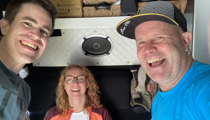 På besøk i bobilen til Lena og Joey Jones På besøk i bobilen til Lena og Joey Jones