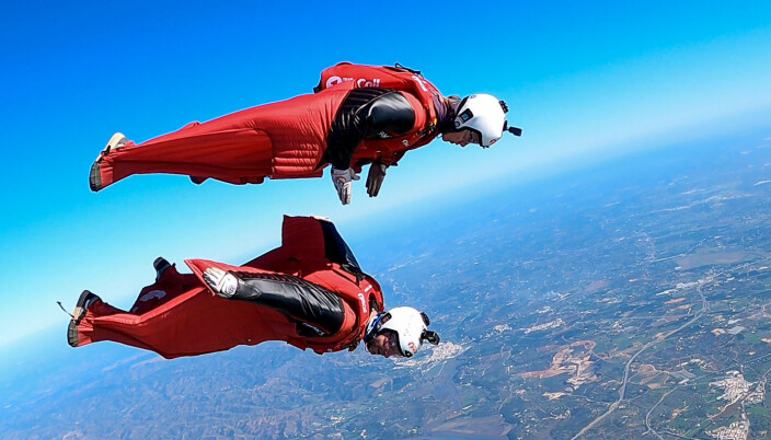 Blir det medalje til Norge i wingsuit acro? Blir det medalje til Norge i wingsuit acro?