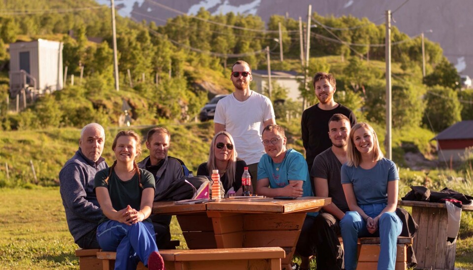 Tromsø Fallskjermklubb leverte nydelige bilder til julekalenderen 2020