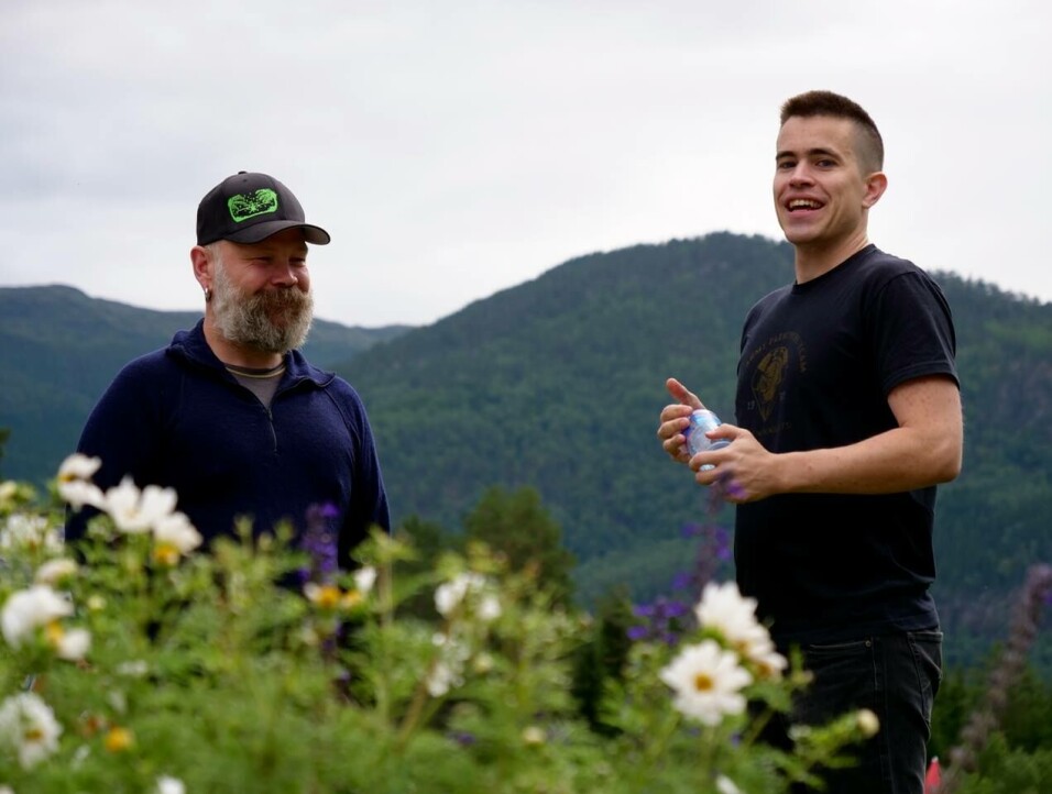 Geir Meyer og Kjetil Nordin på Voss i 2018.