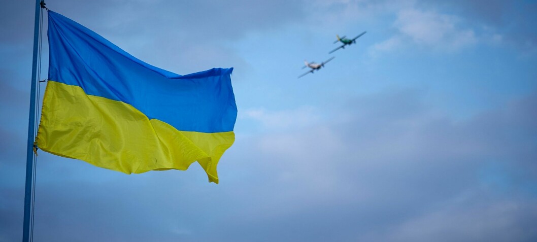 Hoppere hjelper Ukraina