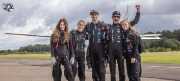 Thyra med sølv i European Skydiving League